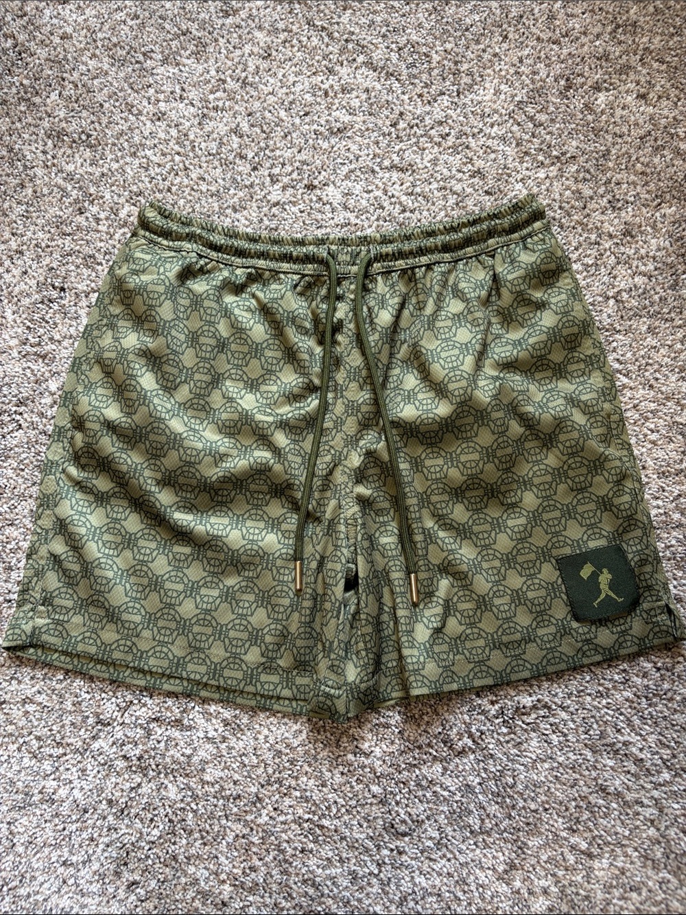 Baseballism Four Star Field General Diamond Air Mesh Shorts - Youth Large